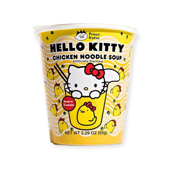 Hello Kitty Chicken Ramen Cup 6 Pack – Expired Display Collectible Only - Picture 4 of 6